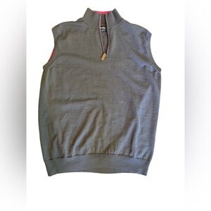G-Mac By Kartel 100% Washable Wool Men’s Golf Sweater Vest Size Large.